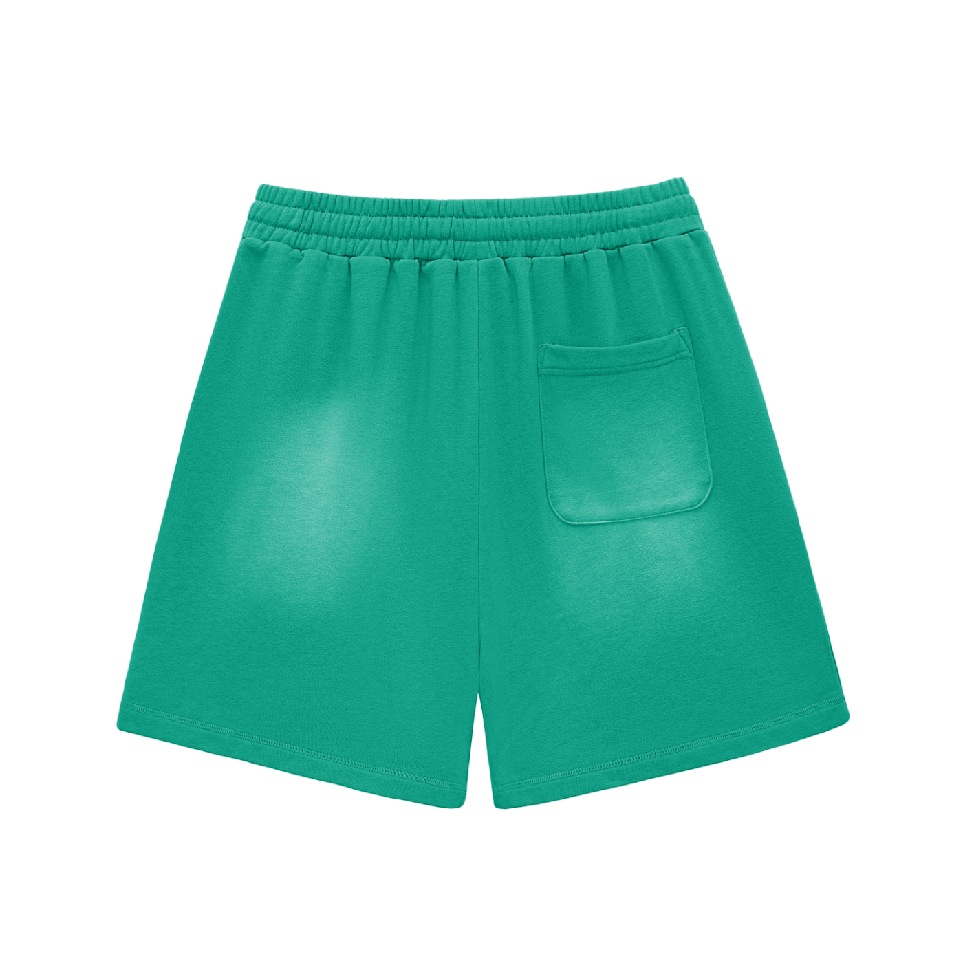 ESSNTIAL ELEMNTS Unisex 350G Sun Fade Raw Edge Shorts