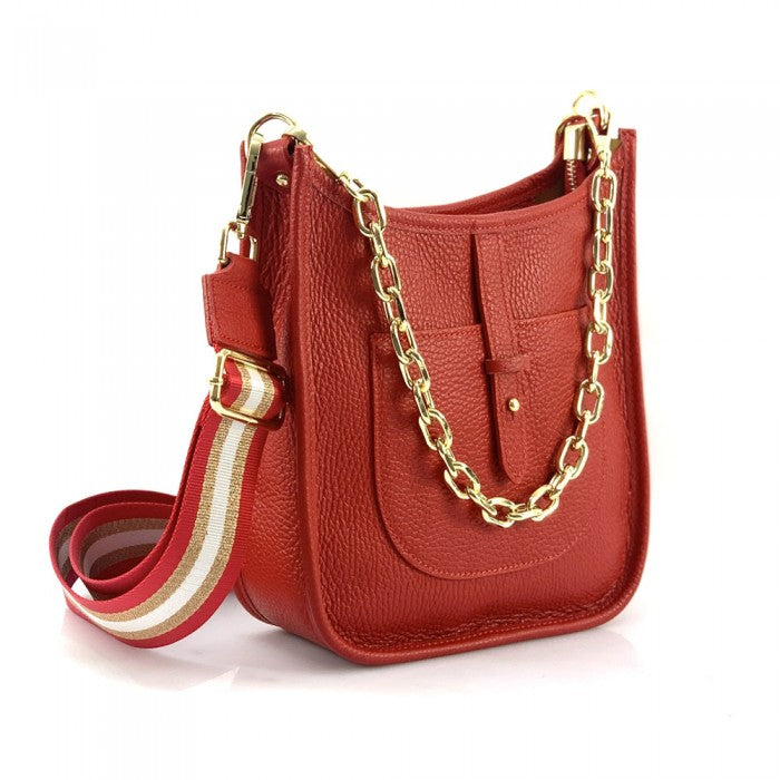 Supreme Genuine Leather Slim Crossbody