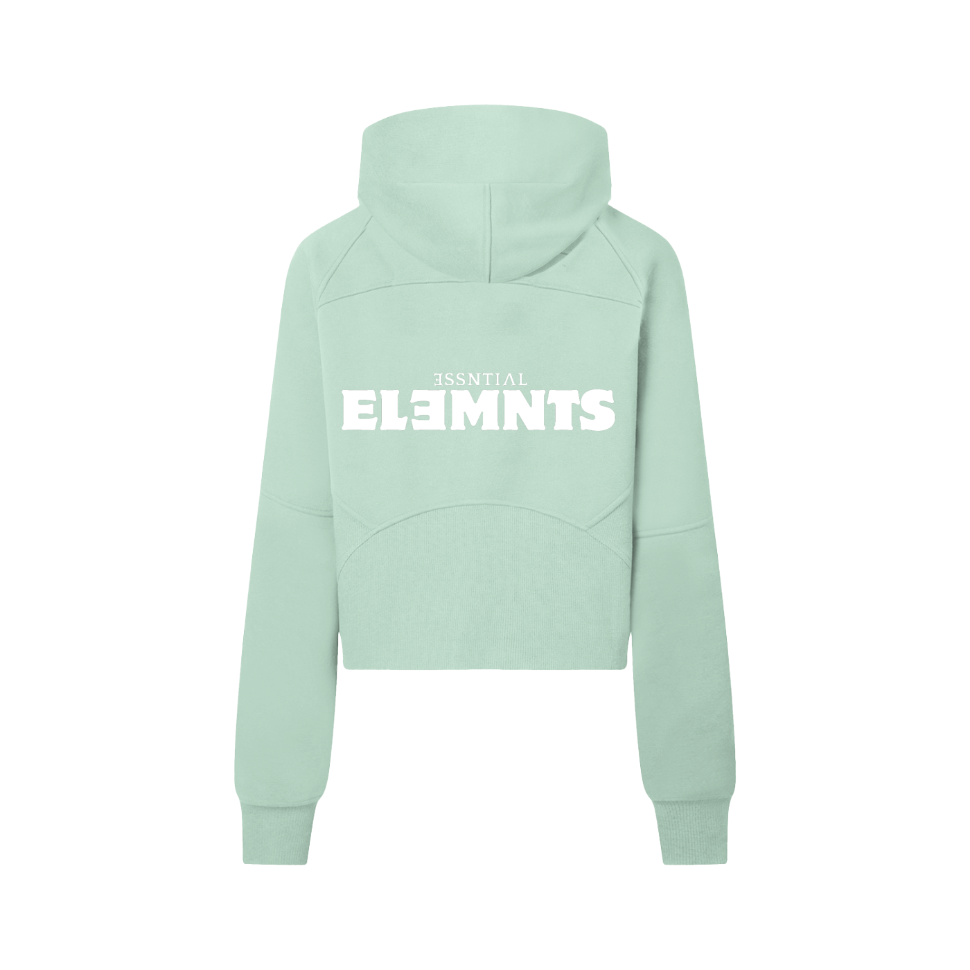 ESSNTIAL ELEMNTS Women's 320G Crop Street Hoodie