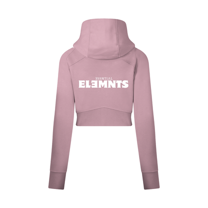 ESSNTIAL ELEMNTS Women's 320G Crop Street Hoodie