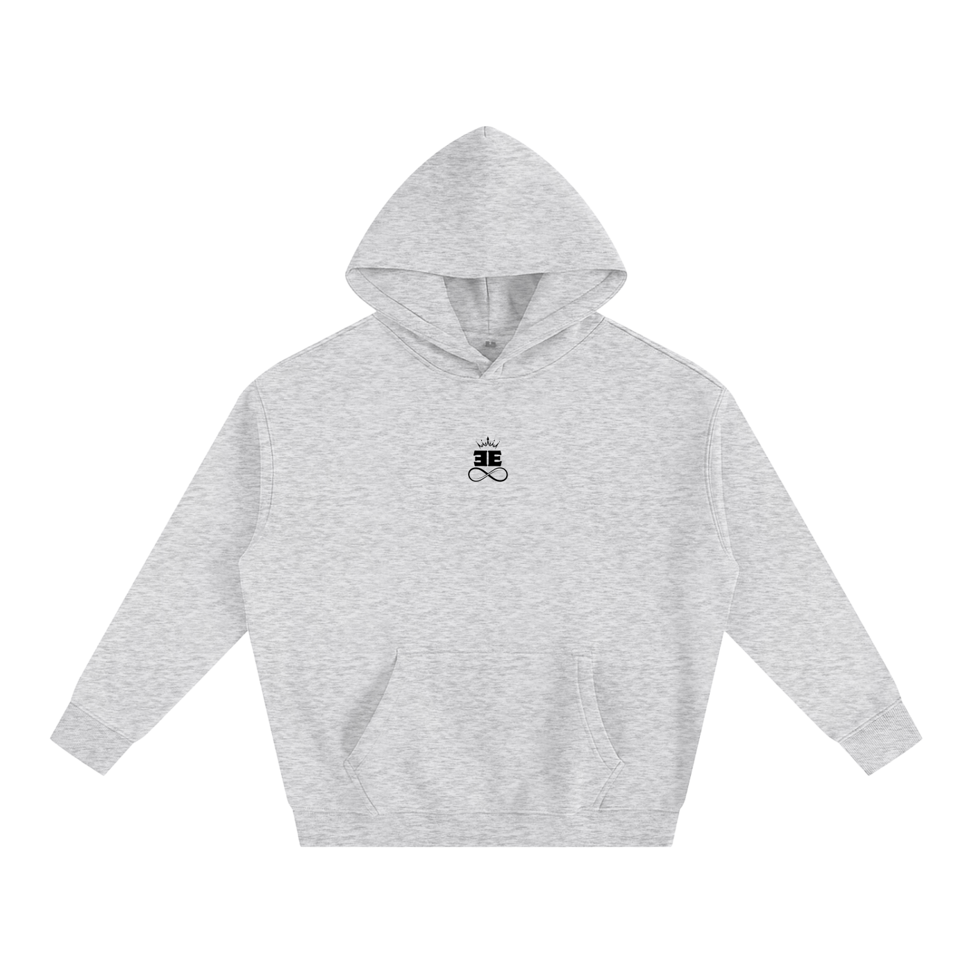 ESSNTIAL ELEMNTS Unisex 350G OS Solid Color Fleeced Hoodie