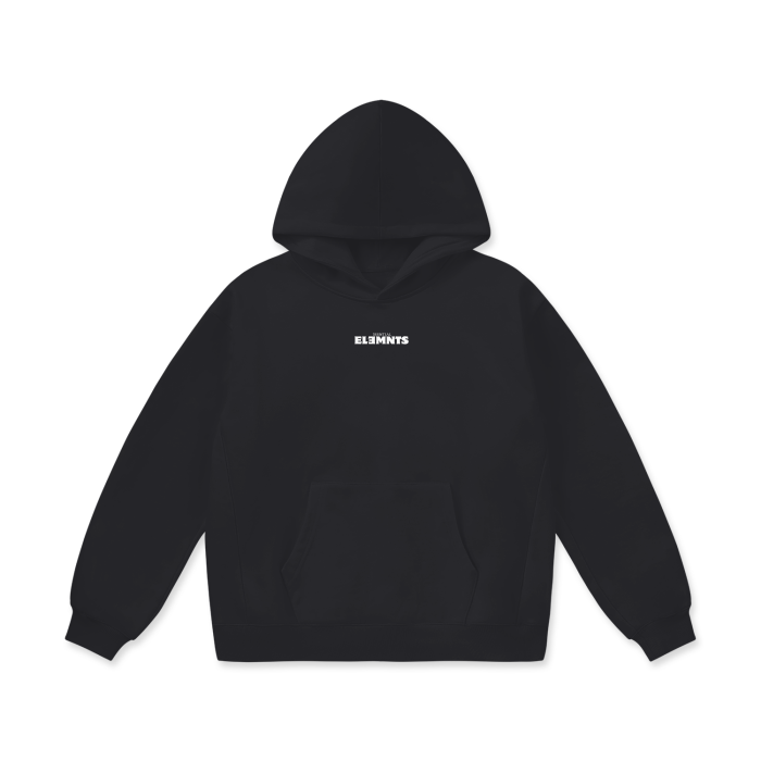 ESSNTIAL ELEMNTS Unisex 460G OS HW Fleece Hoodie