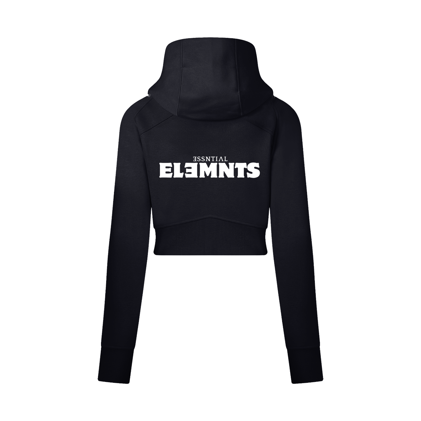 ESSNTIAL ELEMNTS Women's 320G Crop Street Hoodie