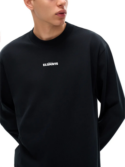 ESSNTIAL ELEMNTS Unisex 330G Non-Shrink Mock Neck Sweatshirt