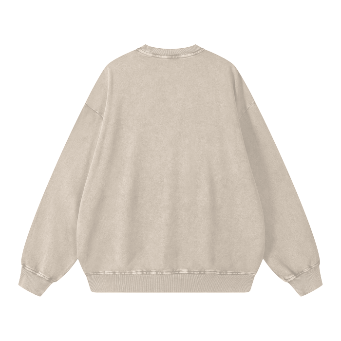 ESSNTIAL ELEMNTS Unisex 360G Acid Wash Sweatshirt