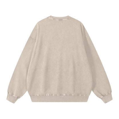 ESSNTIAL ELEMNTS Unisex 360G Acid Wash Sweatshirt