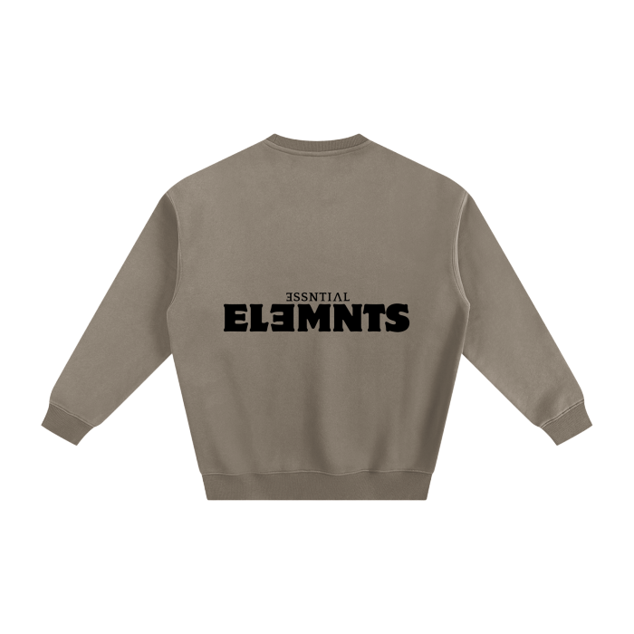 ESSNTIAL ELEMNTS Unisex 350G SC Fleeced Sweatshirt