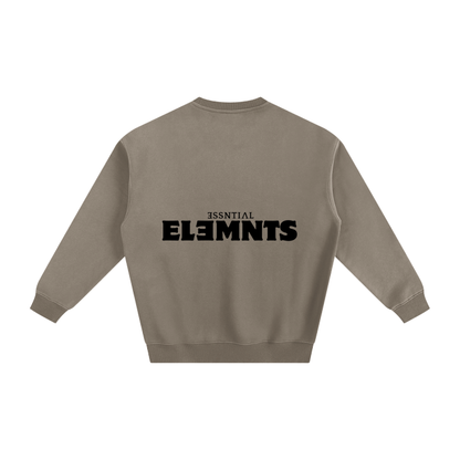 ESSNTIAL ELEMNTS Unisex 350G SC Fleeced Sweatshirt