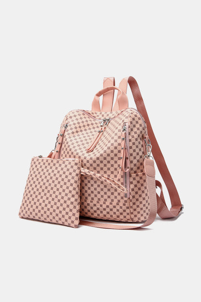 PU Leather Two-Piece Bag Set