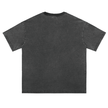ESSNTIAL ELEMNTS Unisex Fluffy Vintage Washed Tee