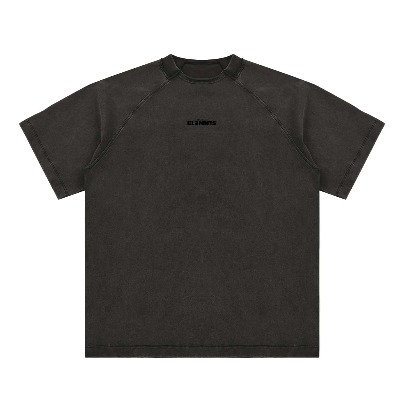 ESSNTIAL ELEMNTS 260G Vintage Washed Raglan Cotton Tee