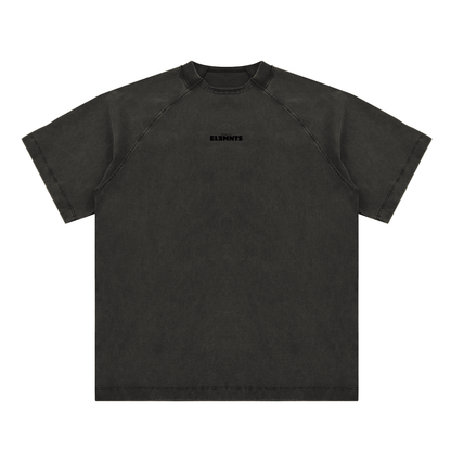 ESSNTIAL ELEMNTS 260G Vintage Washed Raglan Cotton Tee