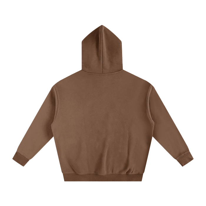 ESSNTIAL ELEMNTS Unisex 350G OS Solid Color Fleeced Hoodie