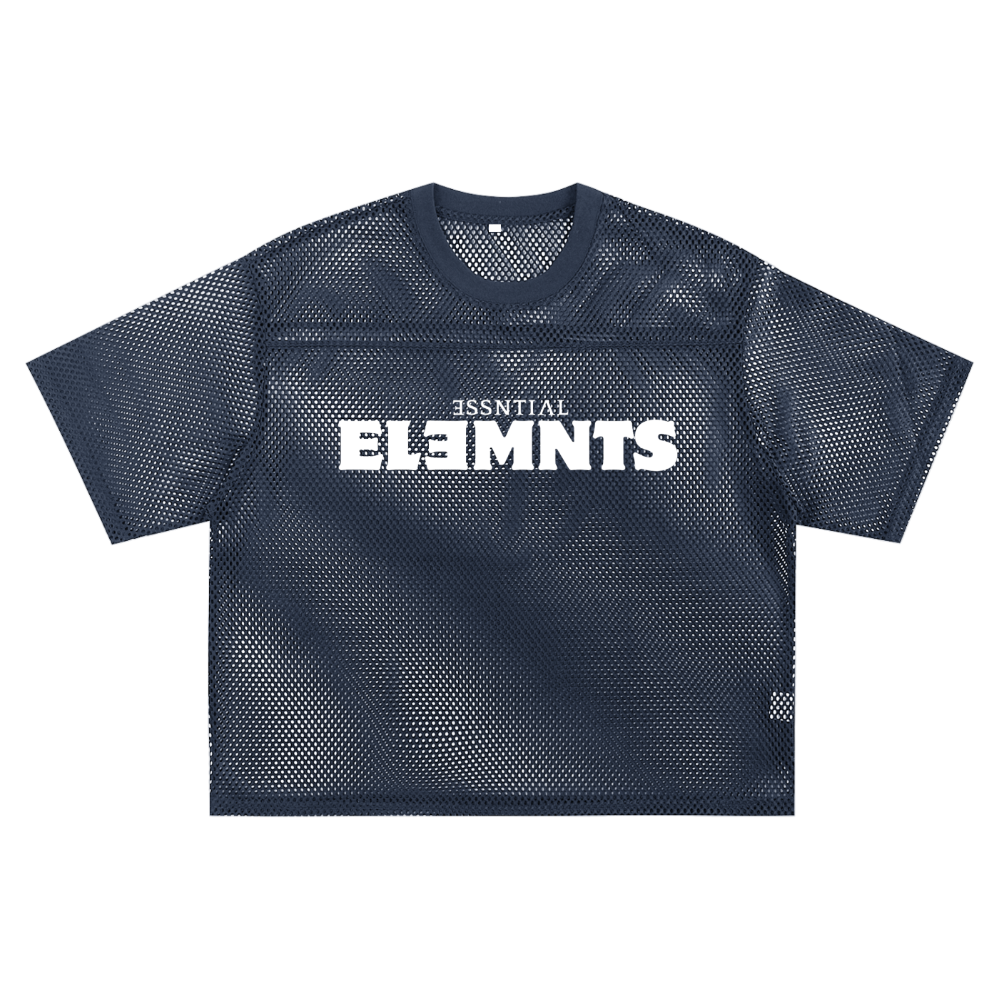 ESSNTIAL ELEMNTS Unisex 260G C-Thru Boxy Net Tee