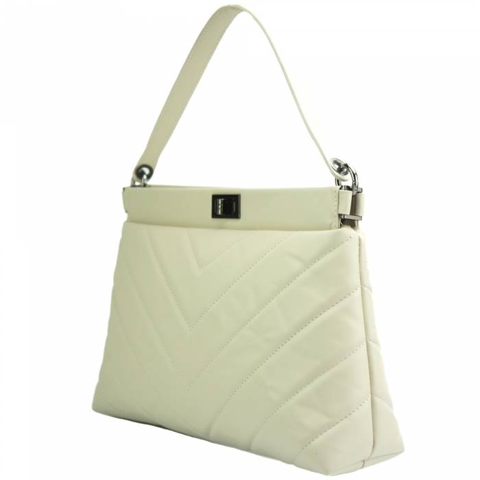 Elegant ROSSIE Crossbody/Shoulder Bag Vanilla