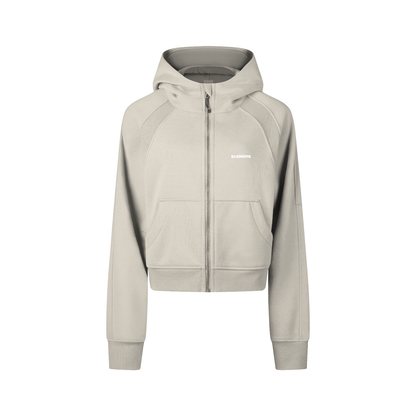 ESSNTIAL ELEMNTS Women's 320G Crop Street Hoodie