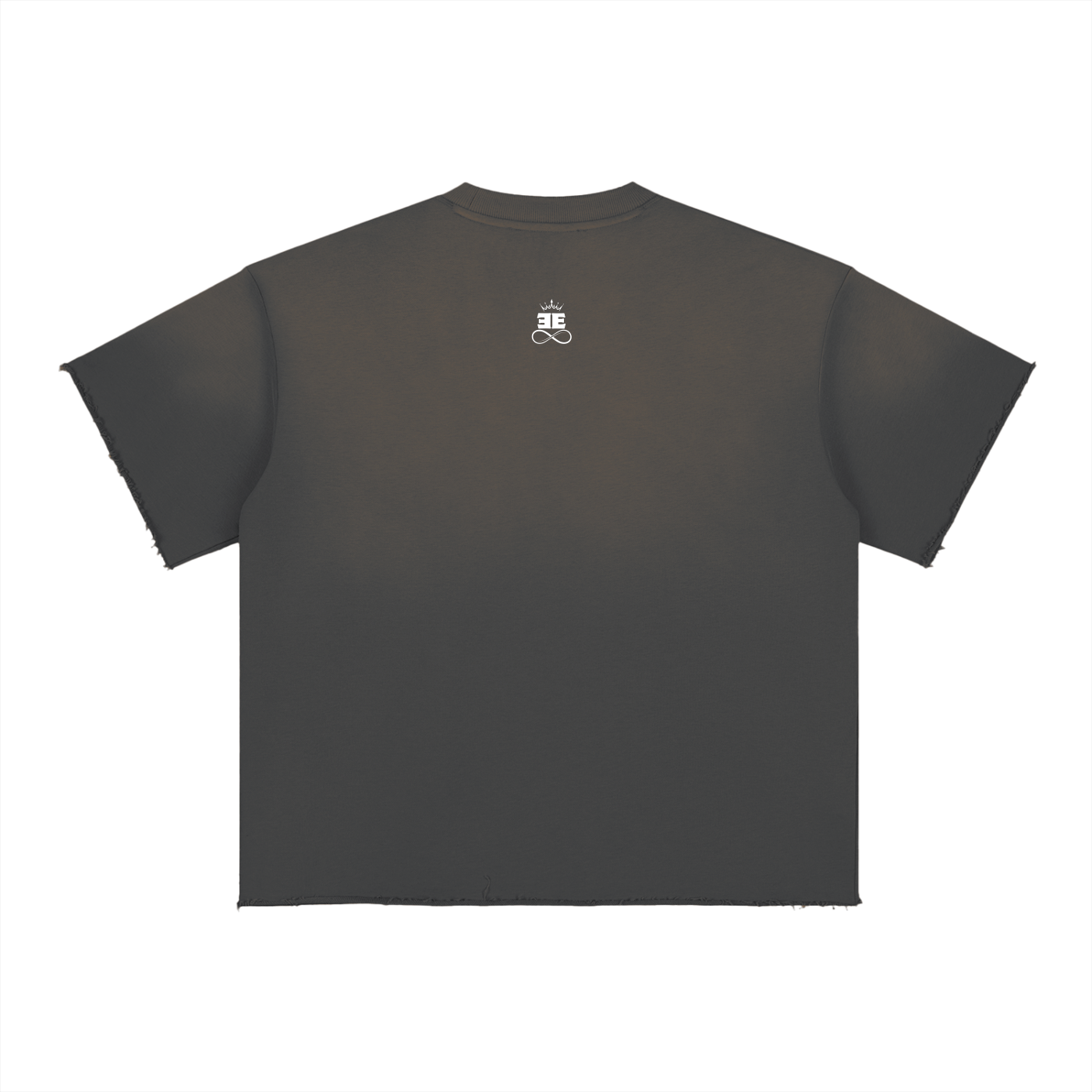 ESSNTIAL ELEMNTS Unisex 350G Sun Fade Raw Edge Tee