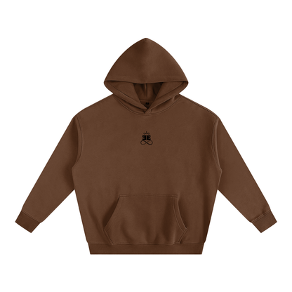 ESSNTIAL ELEMNTS Unisex 350G OS Solid Color Fleeced Hoodie