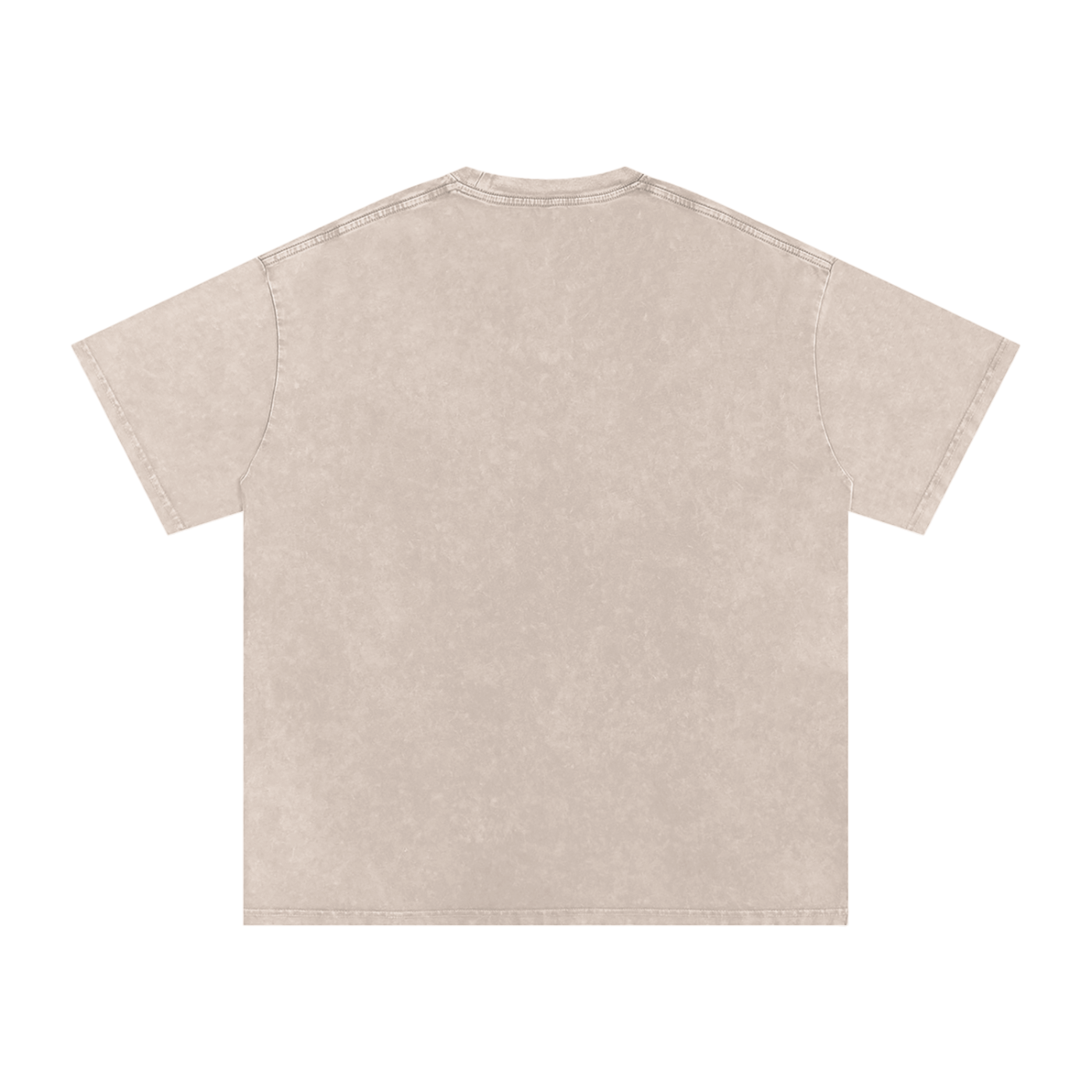 ESSNTIAL ELEMNTS Unisex 250G Acid Wash Oversize Tee