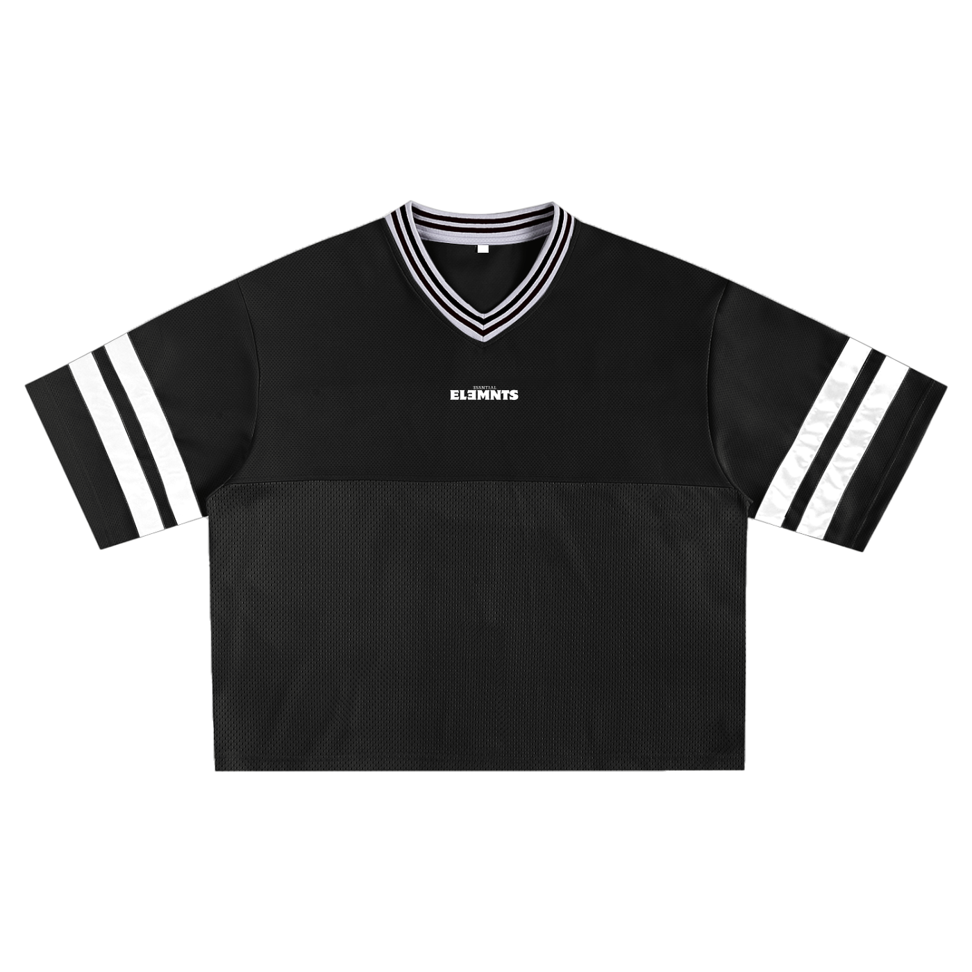 ESSNTIAL ELEMNTS Unisex 270G Taped Mesh Boxy Tee