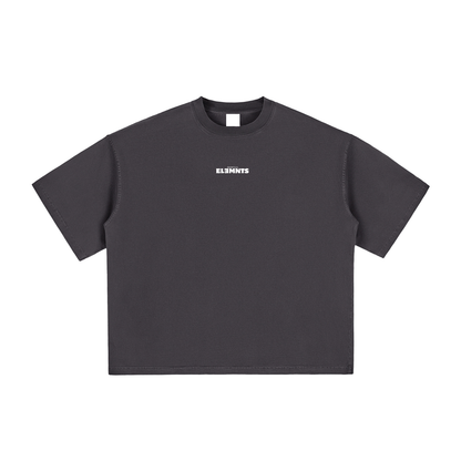 ESSNTIAL ELEMNTS Unisex 260G Vintage Washed Boxy Tee
