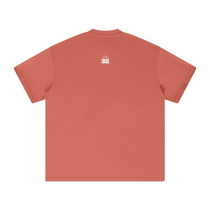 ESSNTIAL ELEMNTS Unisex Earth Tone Loose Fit Tee