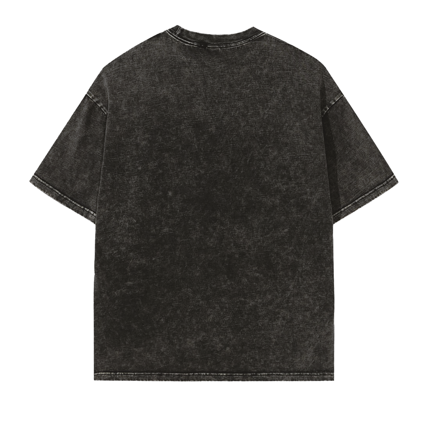 ESSNTIAL ELEMNTS Unisex 250G Frayed Edge VT Washed Tee