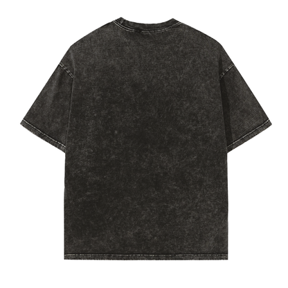 ESSNTIAL ELEMNTS Unisex 250G Frayed Edge VT Washed Tee