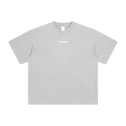 ESSNTIAL ELEMNTS Unisex DS Vintage Stone Wash Tee
