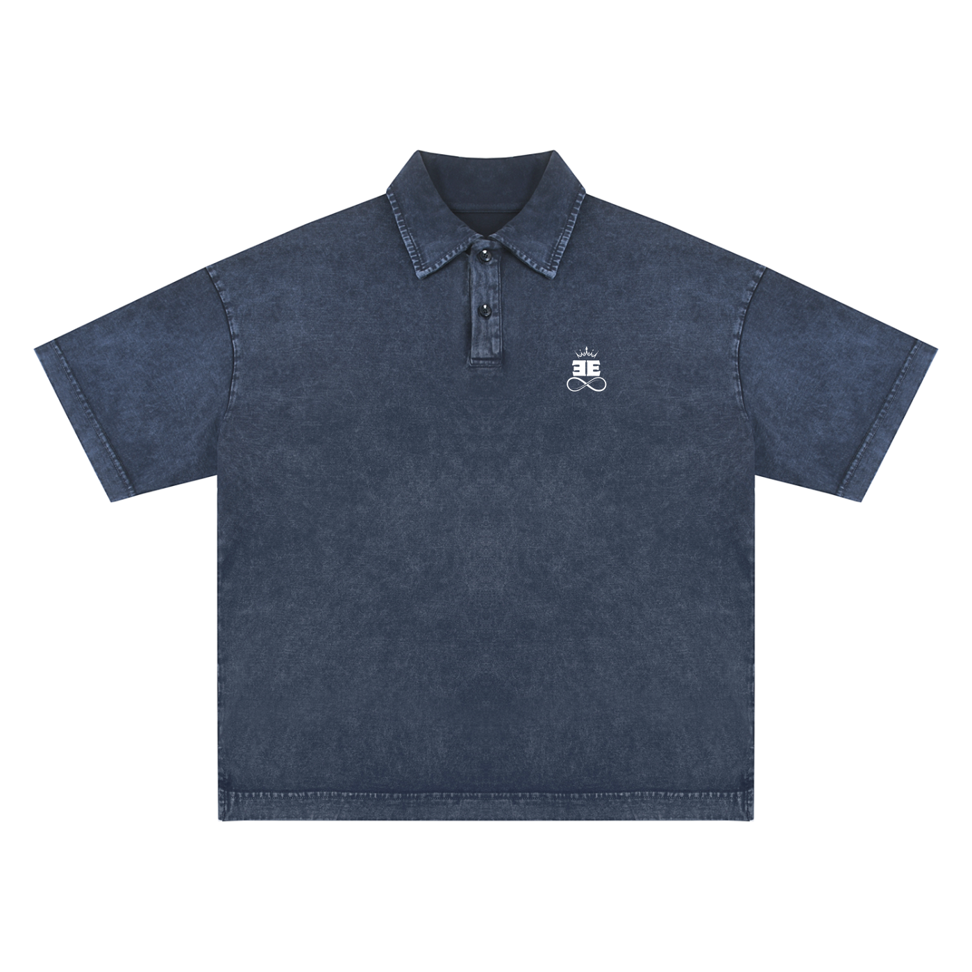 ESSNTIAL ELEMNTS Unisex 300G HW Snow-Washed Polo