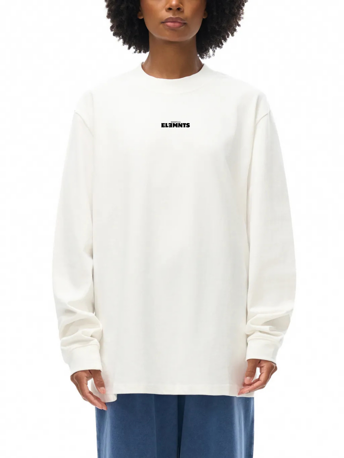 ESSNTIAL ELEMNTS Unisex 330G Non-Shrink Mock Neck Sweatshirt