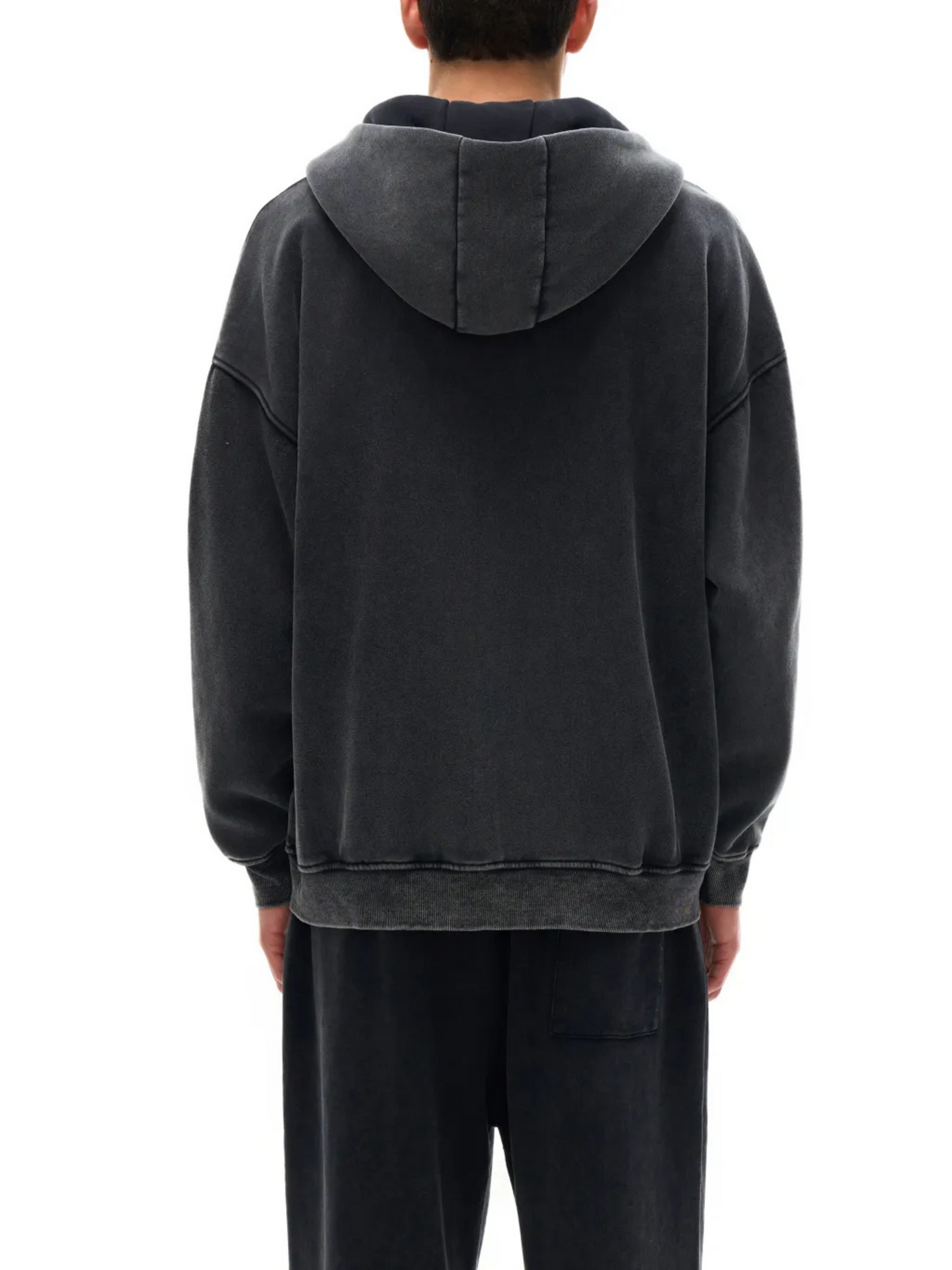 ESSNTIAL ELEMNTS Unisex 360G Snow Wash Fleece Hoodie
