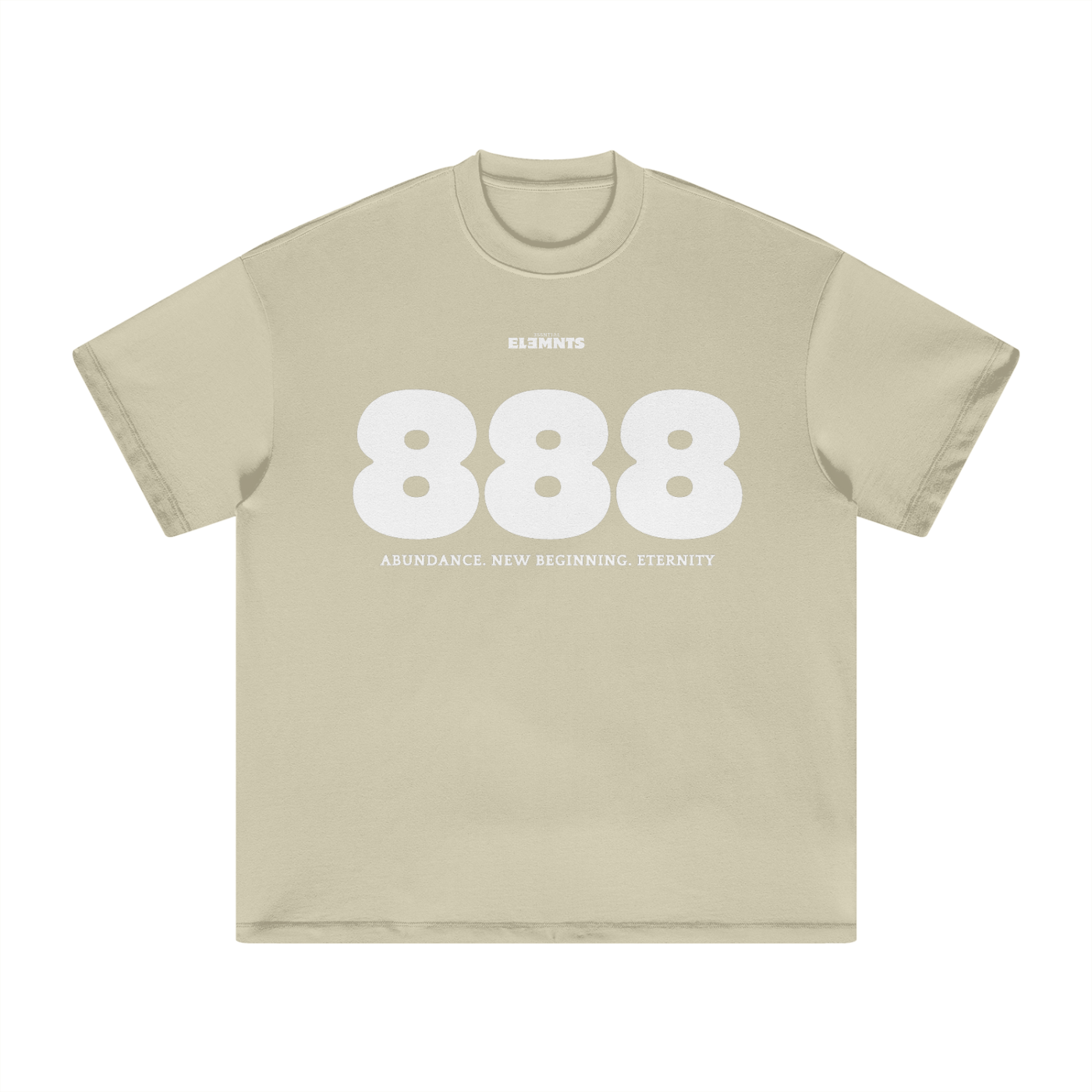 ESSNTIAL ELEMNTS Unisex Earth Tone Loose Fit Tee