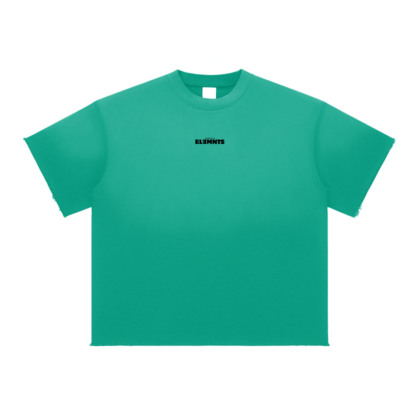 ESSNTIAL ELEMNTS Unisex 350G Sun Fade Raw Edge Tee