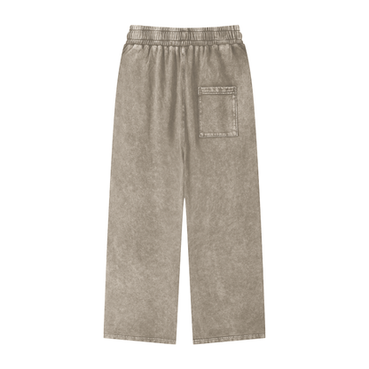 ESSNTIAL ELEMNTS Unisex 360G Acid Wash Wide Pants