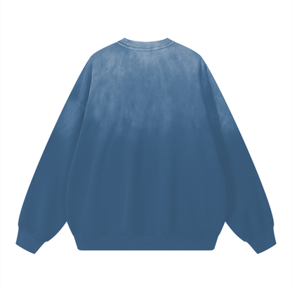 ESSNTIAL ELEMNTS Unisex 350G Handcrafted Faded Sweatshirt