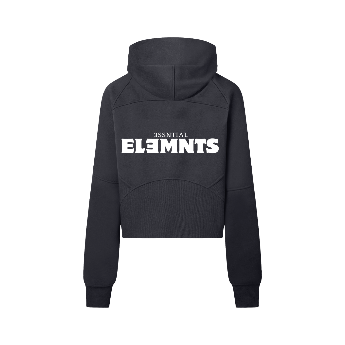 ESSNTIAL ELEMNTS Women's 320G Crop Street Hoodie