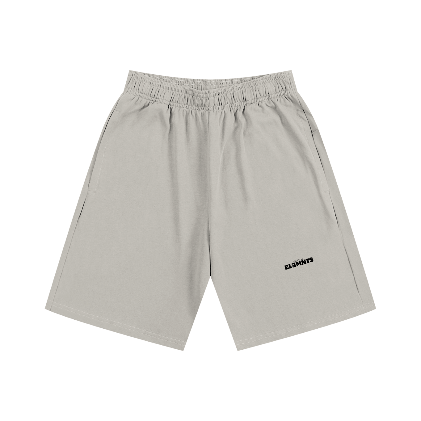 ESSNTIAL ELEMNTS Unisex 330G HW Cotton Shorts