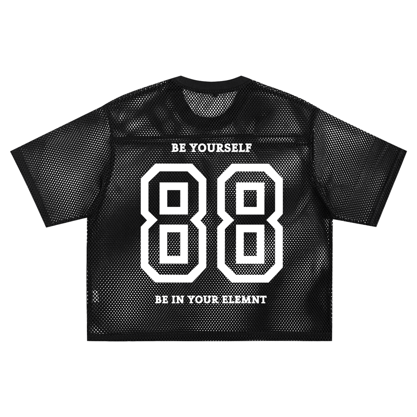 ESSNTIAL ELEMNTS Unisex 260G C-Thru Boxy Net Tee
