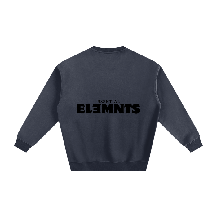 ESSNTIAL ELEMNTS Unisex 350G SC Fleeced Sweatshirt