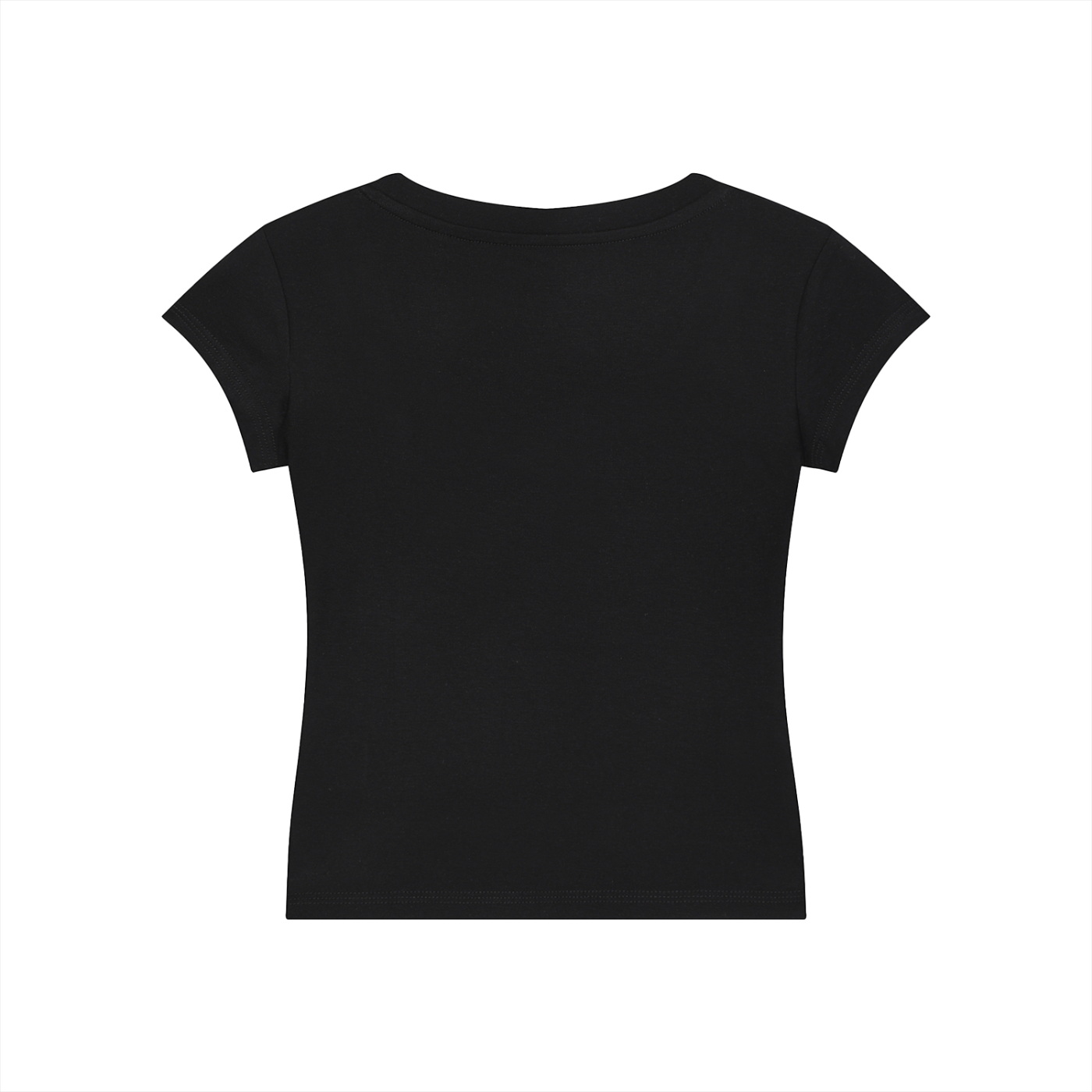 ESSNTIAL ELEMNTS Women's 215G V-Neck Thin Bodycon Tee