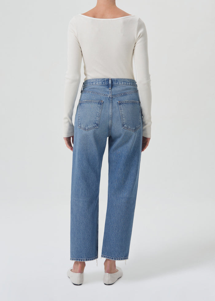 AGOLDE 90'S CROP MID RISE STRAIGHT IN BOUND