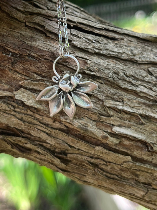Lotus Flower Necklace