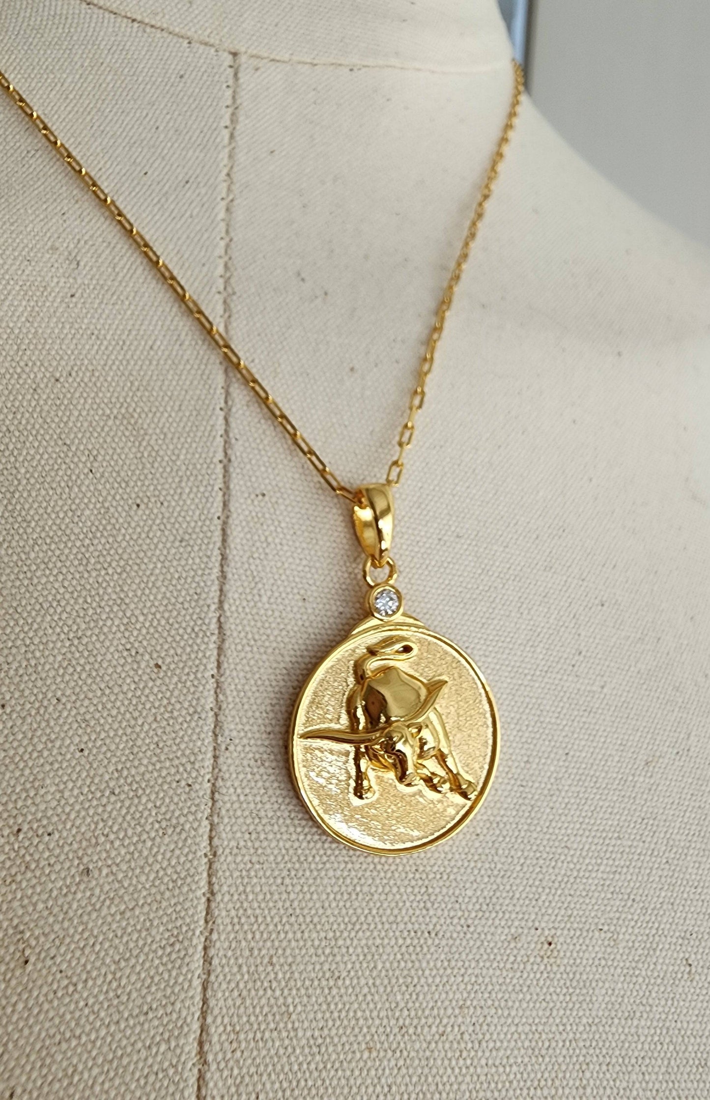 Zodiac Taurus Necklace