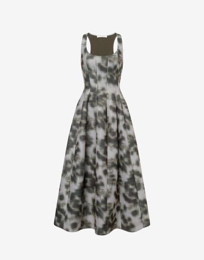Philosophy di Lorenzo Serafini Printed Scuba Dress