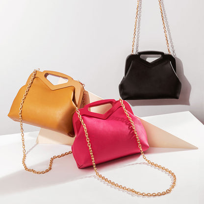 Angie Black Small Crossbody Bag