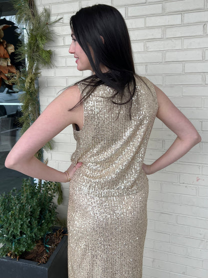 Sloane Sequin Top