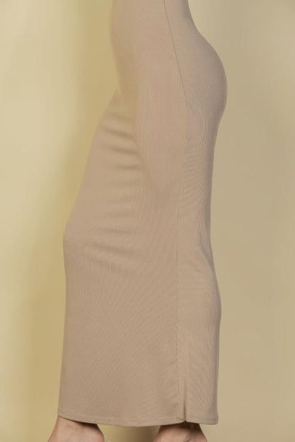 Ribbed Mermaid Hem Camisole Maxi Dress (CAPELLA)