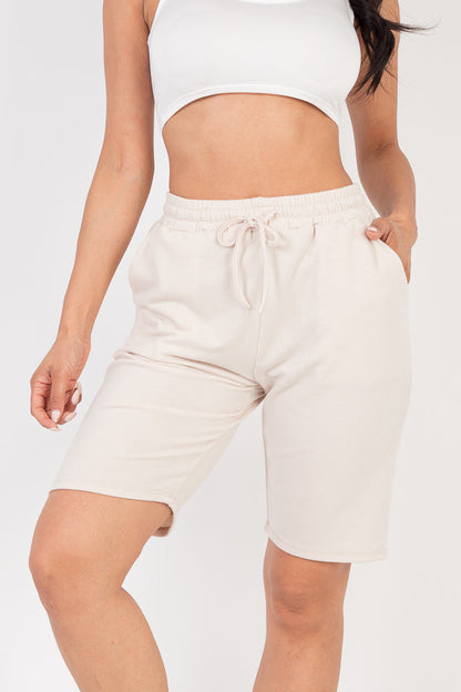French Terry Bermuda Shorts (CAPELLA)