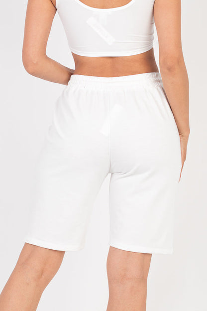 French Terry Bermuda Shorts (CAPELLA)